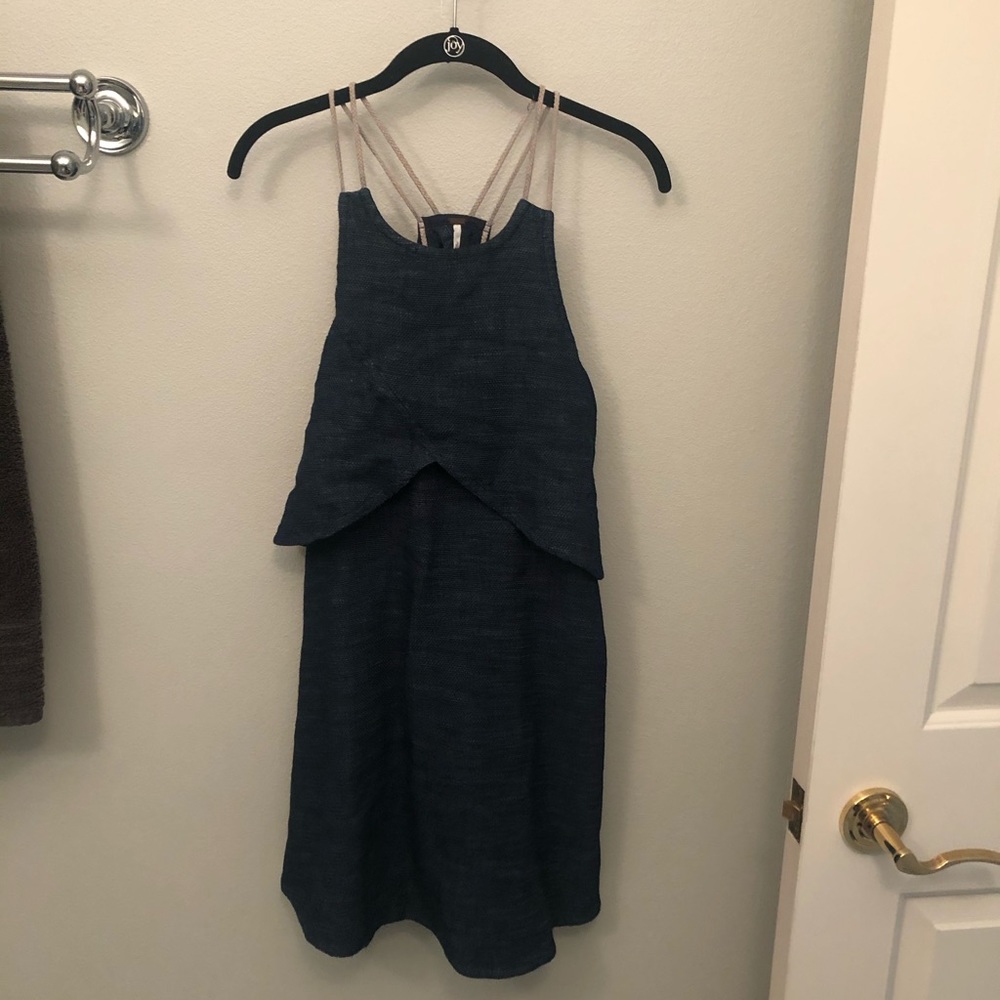 Free People Navy/Blue Dress